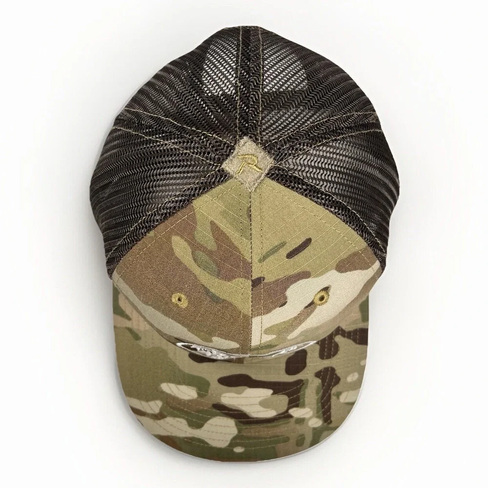 Richardson Snapback Hat Cap‎ BoardHouse Surf Skate Camo Mesh Trucker 6 Panel